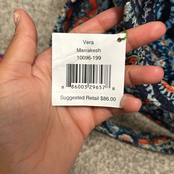 Retired Vera Bradley Marrakesh Tote - Picture 6 of 6